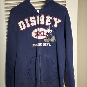 Disney Blue Hoodie with Mickey Mouse